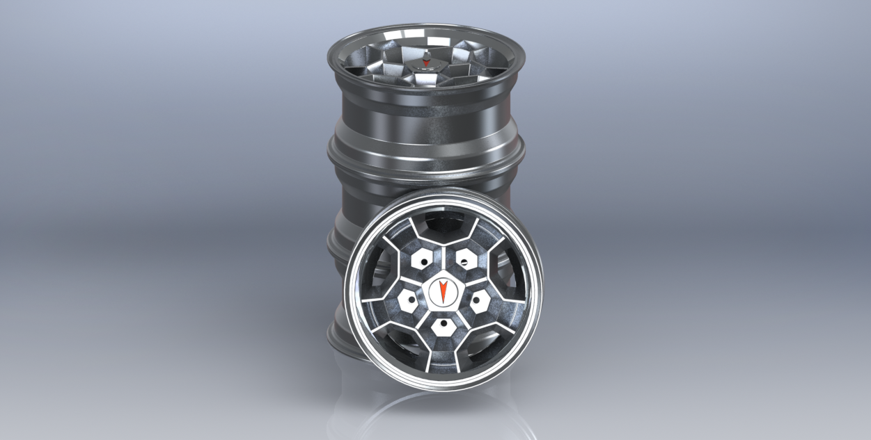 Y3969-轮毂+1970+pontiac+honeycomb+wheels++SW+STL